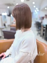 カルマ(KARMA)&nbsp;ナチュラルカラー＆切りっぱなしボブ