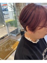 リュドール 一宮(Rue D'or) 刈り上げショート。