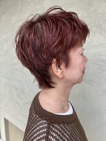 ラポール(RAPPORT)&nbsp;ミディアムヘア/デザインカラー/グランマッシュ/蟹江