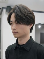 ログ(LOG)&nbsp;センターパート 黒髪 大人 高松