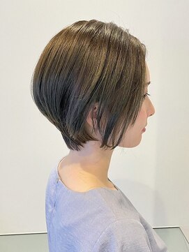 ノア(no_a) 【四条烏丸】ショートボブ×アッシュブラウン