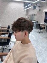 メンズサロン キング 梅田店(Men’s salon K!ng)&nbsp;メンズカット/ブリーチ/ニュアンスパーマ/メンズハイライト/眉毛