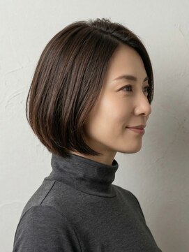 と和×美髪クリニック 巣鴨店 清潔感抜群！30代40代に贈る大人可愛いショートボブ
