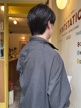 ヒントステーション フォーメンズ(HINTSTATION for Men's) 〈浅草 半個室〉刈り上げなしショート