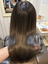 ルーンバイアンツ 茅ヶ崎北口店(Lune. by ANT'S)&nbsp;ワンホンレイヤー/ミルクティーブロンド/ダークブルー/茅ヶ崎