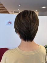 アズールサン 草加西口店(azule-sun) ハイライトカラー,メッシュ,白髪ぼかし,ショート【草加】