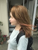 ブラッシュ(brush) brush 森田祐輔 ナチュラルライン ハイトーンオリーブ+ピンク