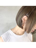 ミント(mint) 大人ボブ!カーキグレージュ!