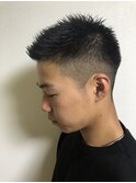 洗練された刈り上げ