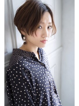 シーンノース(sCene north) sCene茨木 センターパートスウィングショート【イルミナカラー】