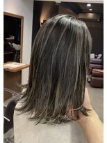 ノラ ウメダ(NORA UMEDA)&nbsp;【NORA UMEDA 高木】3Dコントラストハイライトカラーグレージュ