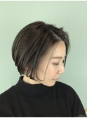 ［-tre-］ショートボブ×暗めアッシュ
