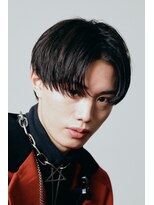 アストラ(ASTRA)&nbsp;アンニュイハンサムマッシュ　ナチュラル　センターパート