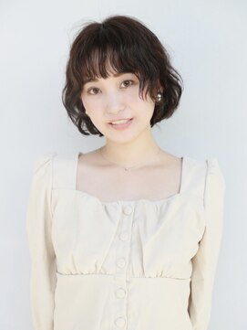 マッシュアンドマッシュアヴェダ ららぽーと福岡店(mash&mash AVEDA) 20代/30代/ふんわりニュアンスボブ/福岡/博多