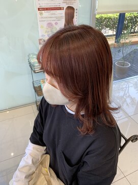 フォルテ 中田店 秋冬カラーレッドブラウン