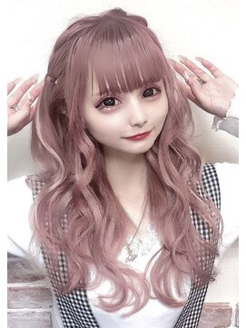 リエコー(RE'ECHO) ペールピンクカラー～プルエクステダイヤモンド～