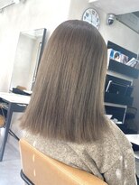 アジールヘア 東上野店(agir hair)&nbsp;オリーブグレージュ、イルミナカラー【上野/東上野】