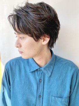 モリオフロムロンドン 原宿本店(morio from London) 【morio原宿】メンズショート　ナチュラルウェーブ