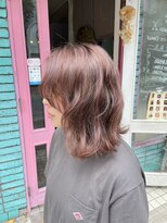 ピエスデシュブー(piece des cheveux) ピンクラベンダーベージュ