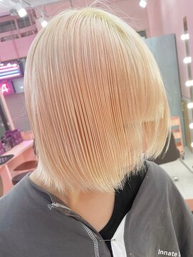 ジオ 国分寺(the O's) 斜めバング/シルキーベージュ/ブラントカット[国分寺駅]