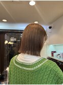 切りっぱなしボブ
