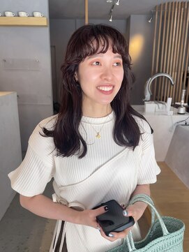 ミー(mii) 【mii】顔まわりパーマ/前髪パーマ