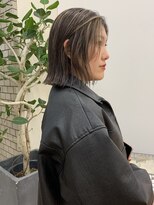 パークレーン アイス イヴェン(park lane ICI yeven)&nbsp;切りっぱなしボブにハイライト◎ 外国人風　矢場町ボブ