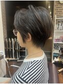 ショートカット/ひし形/ショートボブ/30代/40代/50代【松苗学】