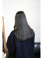 アリー 原宿 表参道(ALLY)&nbsp;【ALLY 濱田】オリーブグレージュ／ブリーチ無し／7トーン