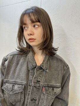 スタンド(STAND) レイヤーミディアム　セミディ　シアーカラー