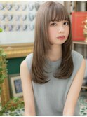グレイアッシュレイヤーロングストレートc5戸田公園30代40代!
