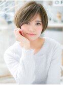 くすみカラーアシンメトリー小顔前下がりボブh3上尾20代30代40代