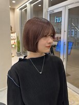 エクリジユウガオカ(equri Jiyugaoka)&nbsp;【自由が丘】韓国ボブ/20代/30代/40代/50代/ピンクブラウン