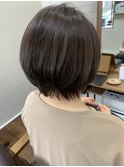 似合わせカット丸みボブショート_ダークアッシュグレージュ_72