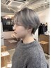 【カット付き】ケアブリーチ+フルカラー+4stepトリートメント ￥21350
