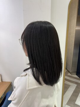 ロンドアベニール 北千住(Lond avenir) ウェーブミディアムメルティカラー×レイヤーカット韓国[北千住]