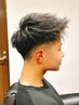 【学割U24】 高校生カット＋お顔そり＋眉毛カット￥3200