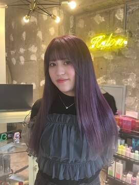 ゼストカロン(ZEST Kalon) ラベンダー/ハイトーン/色落ちも可愛いカラー【のぶち】