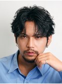 銀座フェザーパーマシャドウパーマツイストスパイラルパーマ眉毛