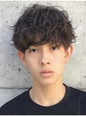 大阪シャドウパーマスパイラルパーマツイストパーマフェード30代