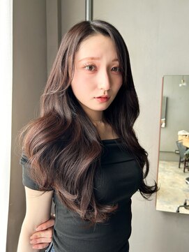 ラボアン 梅田店(lab.em.) 髪質改善×韓国風巻き髪スタイル