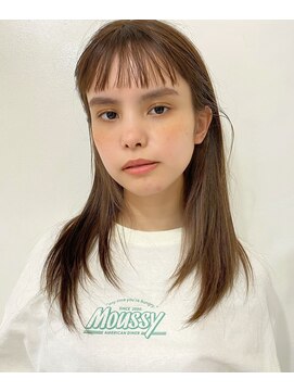 キイ ギンザ(k.e.y GINZA) オン眉ロング