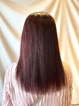 ココカラヘアー ニコ(cococara hair nico) 髪質改善/トリートメント/縮毛矯正/ピンク/カシスカラー