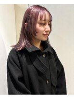 オーパスバイアンブルリュクス 池袋(Opus by ambleluxe)&nbsp;フェイスレイヤー/ケアブリーチ/ピンクカラー