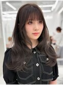 韓国風レイヤーカット/髪質改善/ダブルカラーハッシュカット