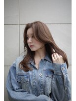 ヌヌ 渋谷 原宿 明治神宮前(nunu)&nbsp;流れる顔まわりレイヤーカット 渋谷駅/明治神宮前駅