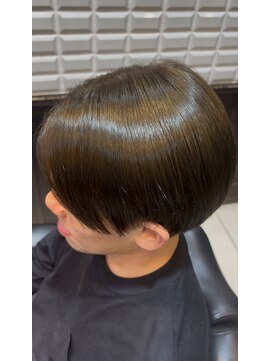 髪質改善ストレート