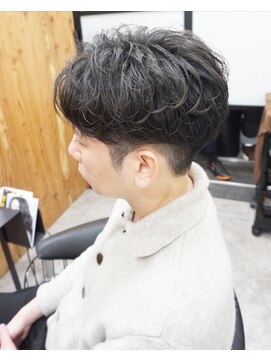 ヘアテリア リュウ 大塚(hair teria ryu) メンズパーマ/ツイストフェザーマッシュ/無造作フェザーパーマ