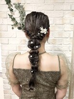 ミックリンクバイリッシュ(mic link by Riche)&nbsp;編みおろしアレンジ♪