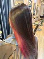 ディアス(DIAS) インナーカラーの赤